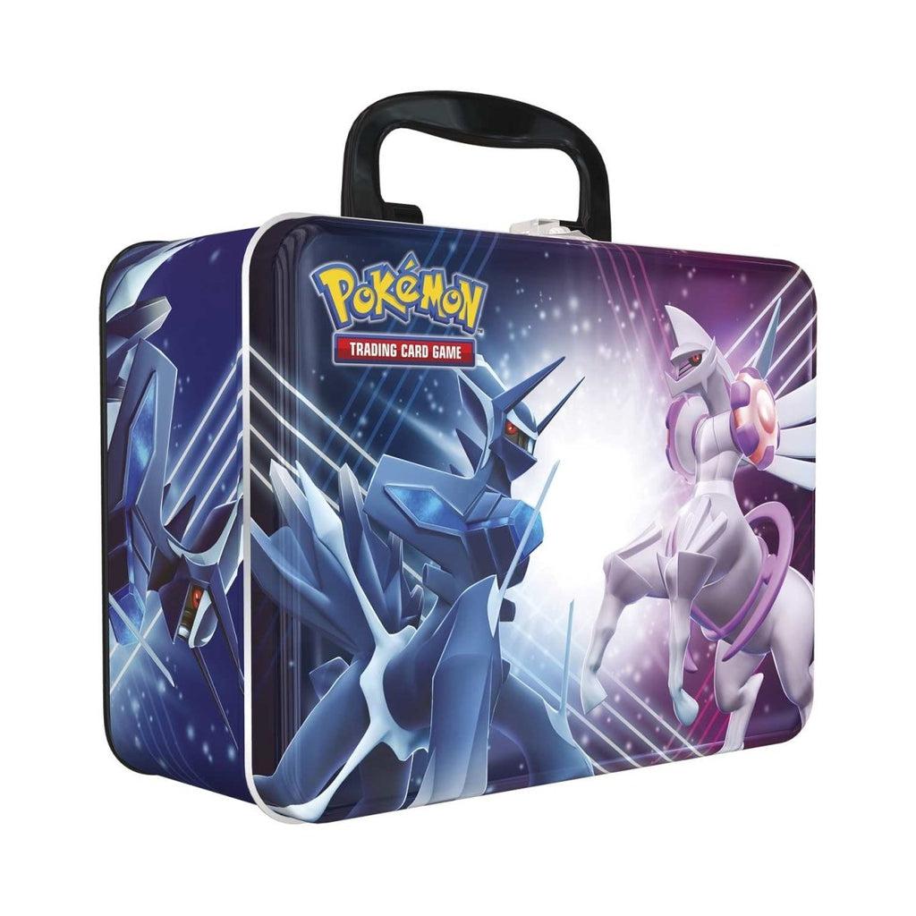 Image of the outside of the Pokemon Fall 2022 Collector Chest. On it is a picture of two legendary pokemon.