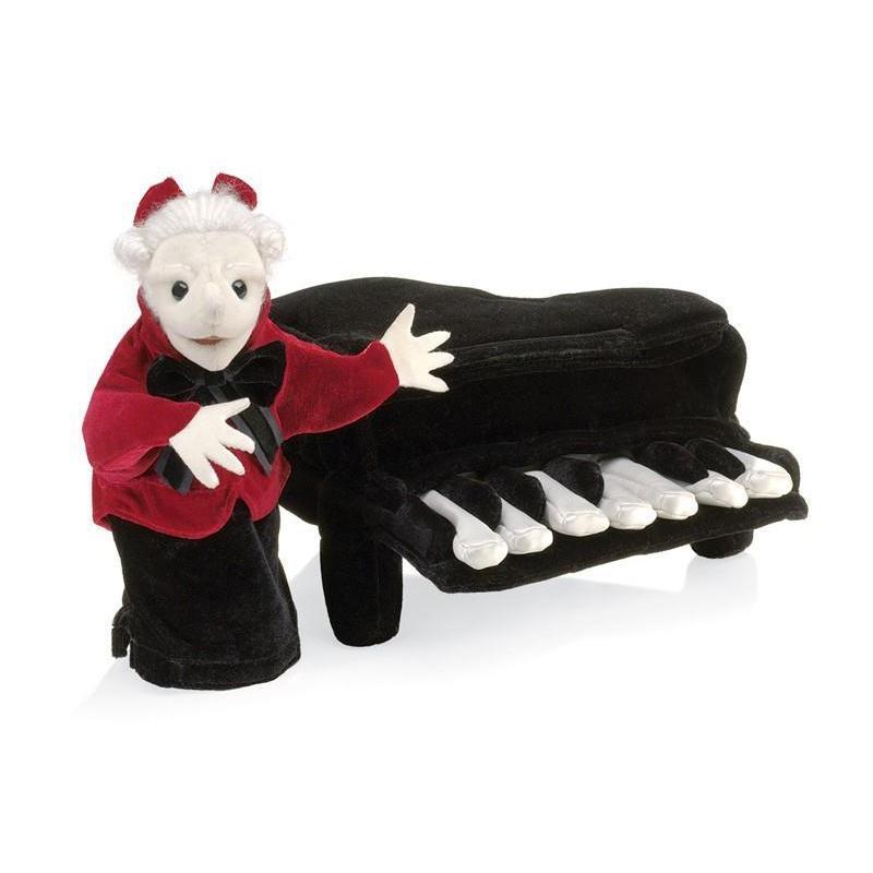 Folkmanis Mozart In Piano Puppet-Folkmanis Inc.-The Red Balloon Toy Store