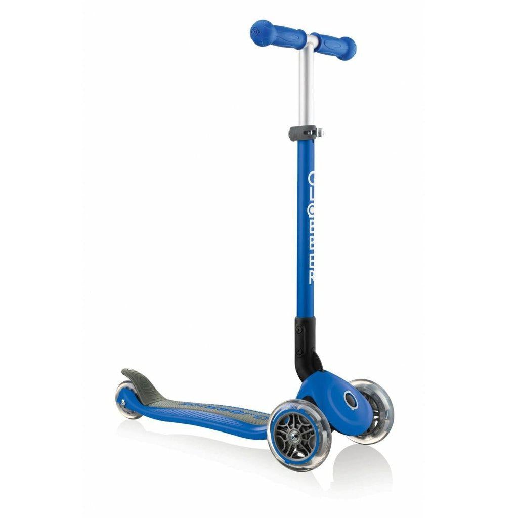 Globber Primo - Foldable Blue Scooter-Globber-The Red Balloon Toy Store
