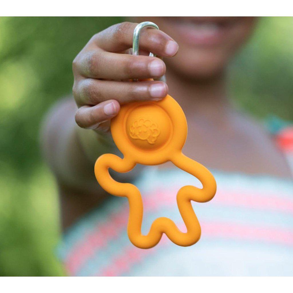 Green Lil' Dimpl Keychain-Fat Brain Toy Co.-The Red Balloon Toy Store