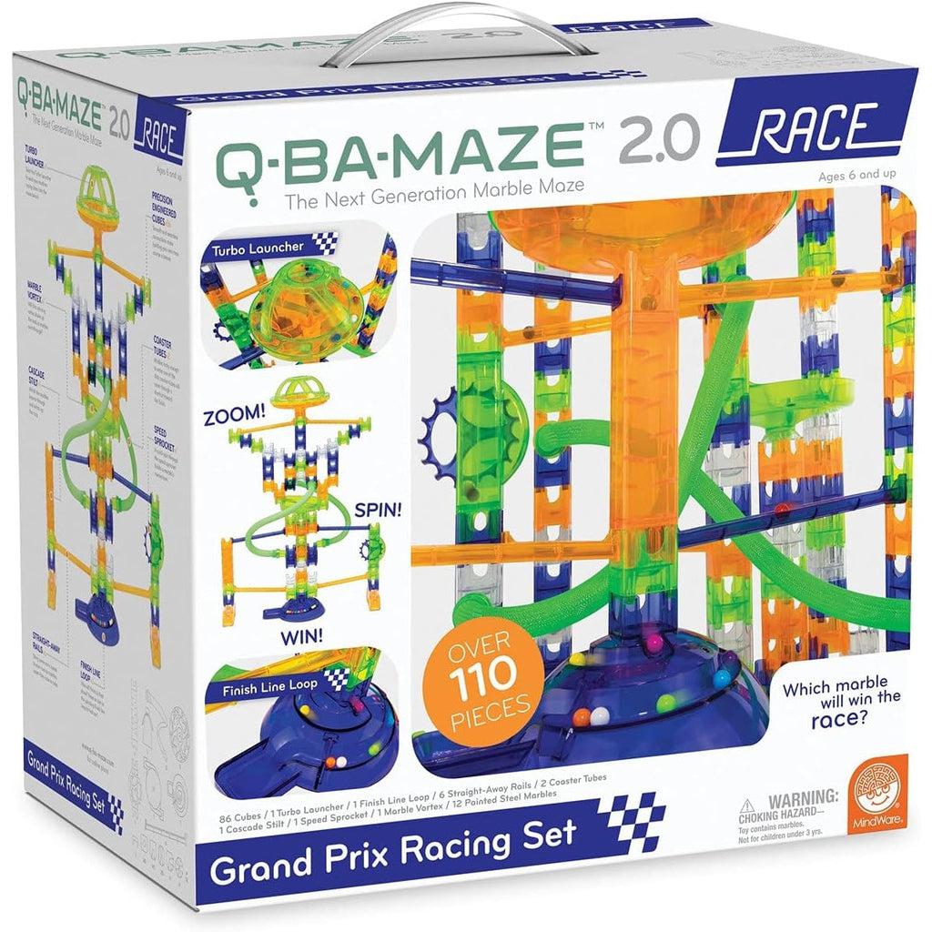 Q-BA-MAZE Grand Prix Racing Set-MindWare-The Red Balloon Toy Store