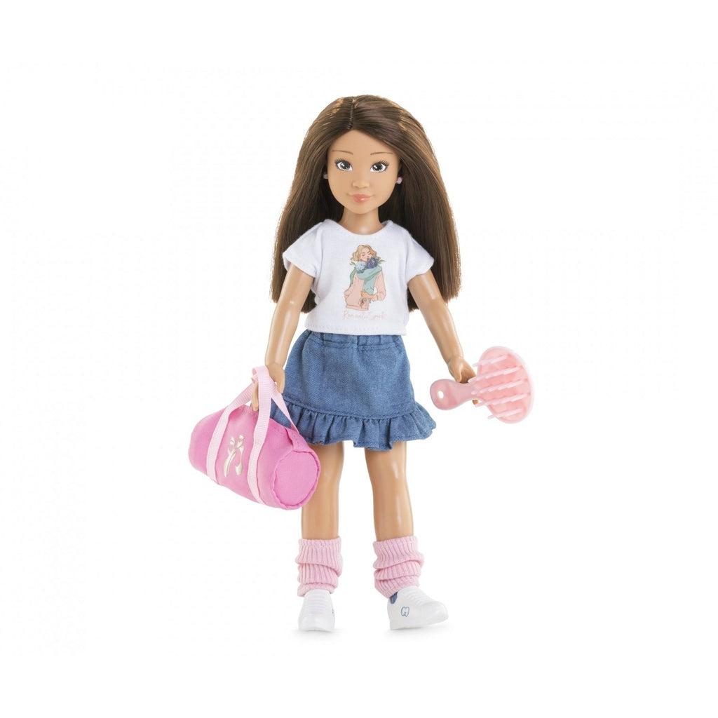 Image of a Corolle doll wearing the outfit.