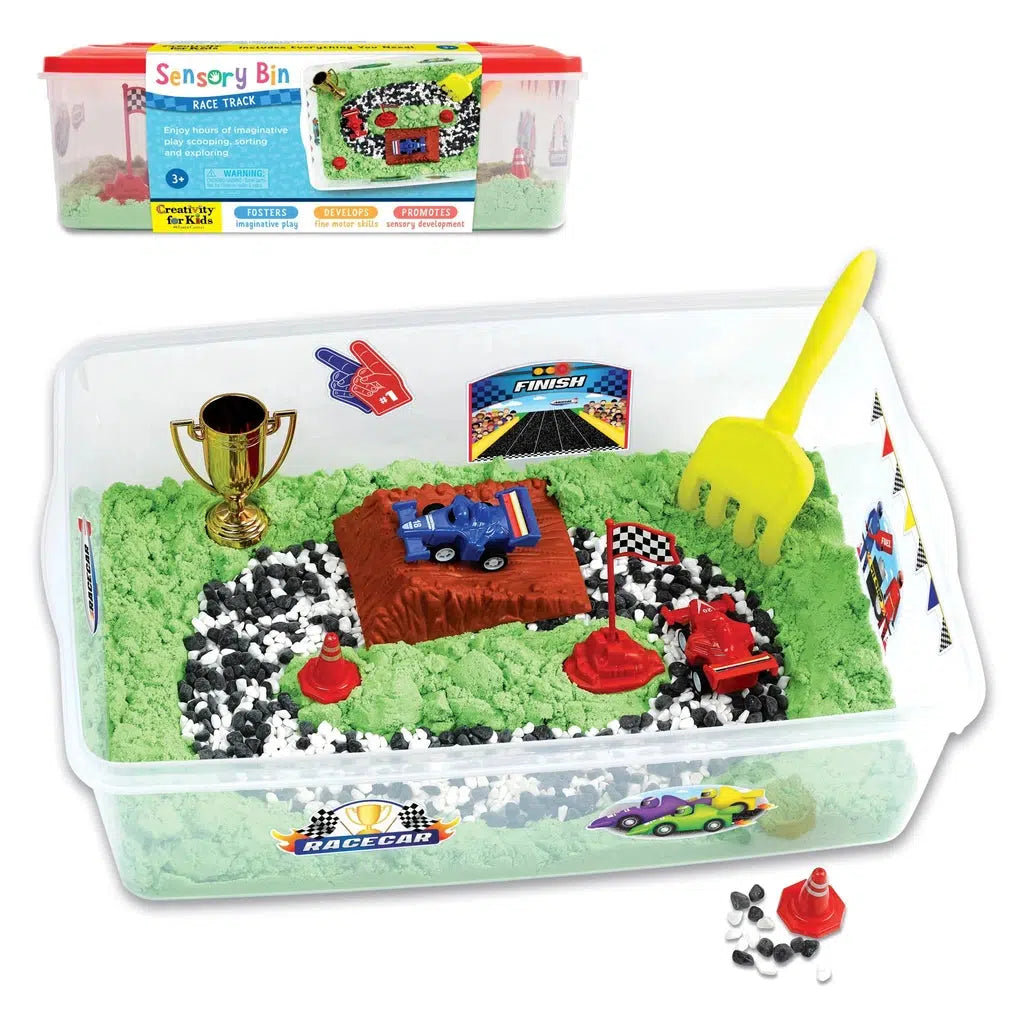 Sensory Bin: Race Track-Creativity for Kids-The Red Balloon Toy Store