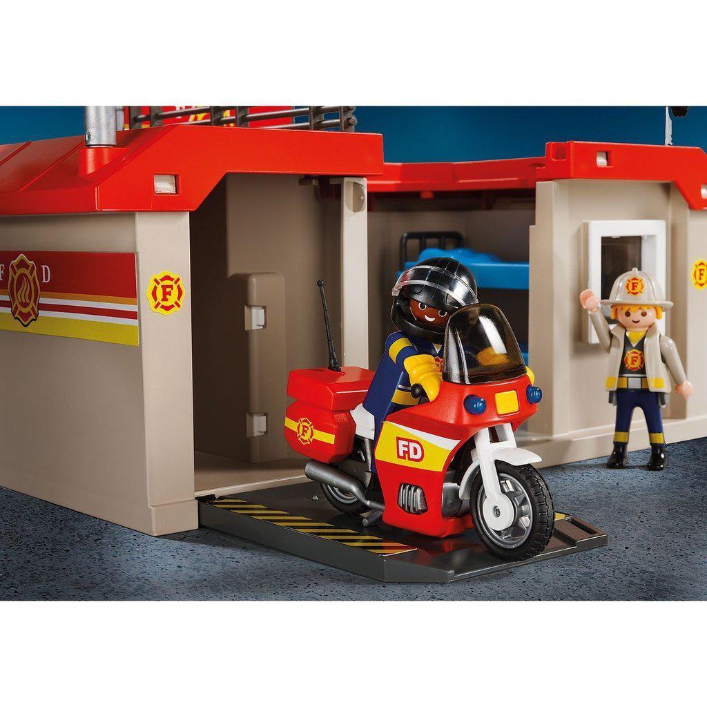 Take Along Fire Station-Playmobil-The Red Balloon Toy Store