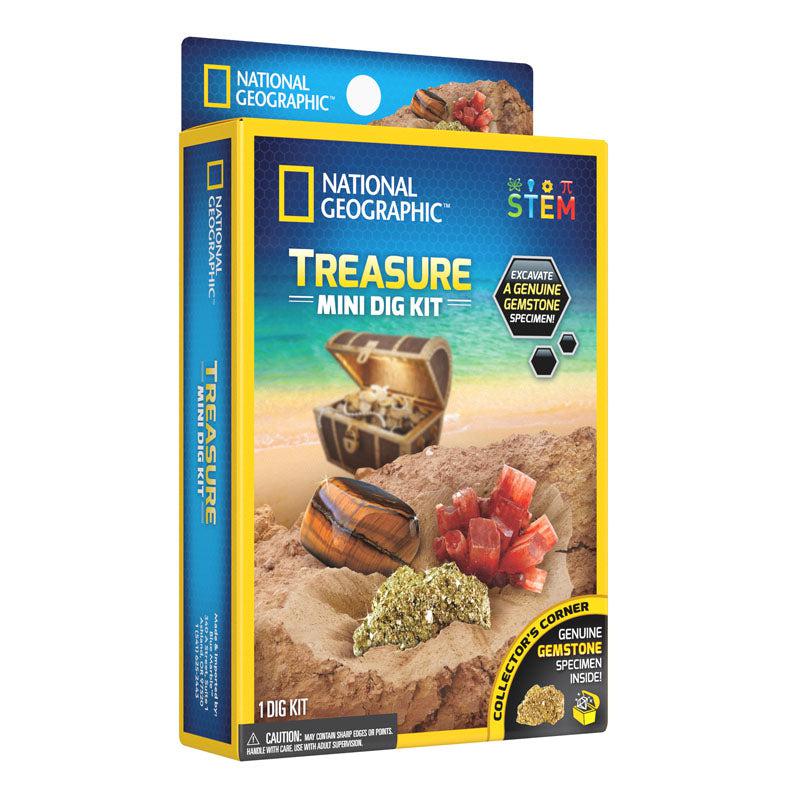 Treasure Mini Dig Kit-National Geographic-The Red Balloon Toy Store