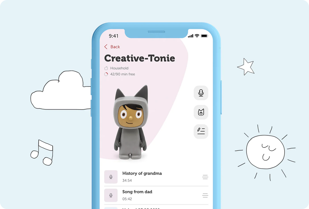 tonies app - Creative tonie