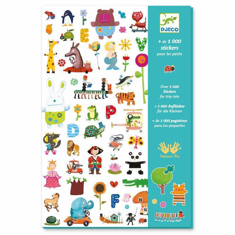 PG 1000 Stickers Little Ones-Djeco-The Red Balloon Toy Store