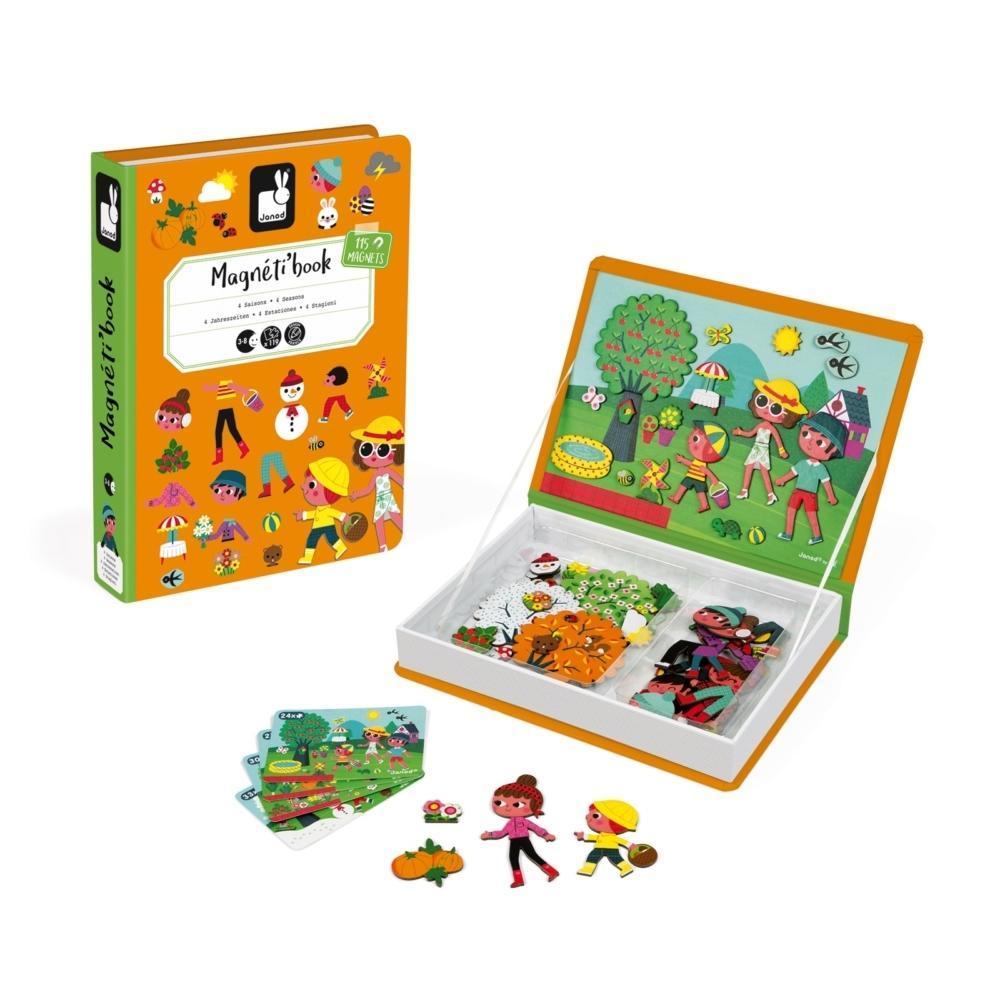 4 Seasons Magneti'Book-Juratoys-The Red Balloon Toy Store