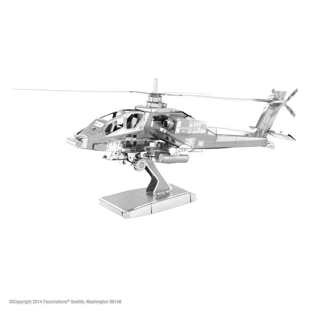 AH-64 Apache-Metal Earth-The Red Balloon Toy Store