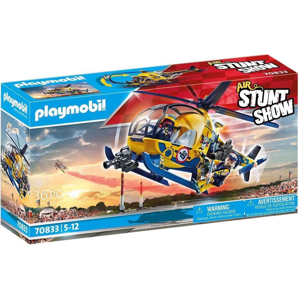 Air Stunt Show - Helicopter with Film Crew-Playmobil-The Red Balloon Toy Store
