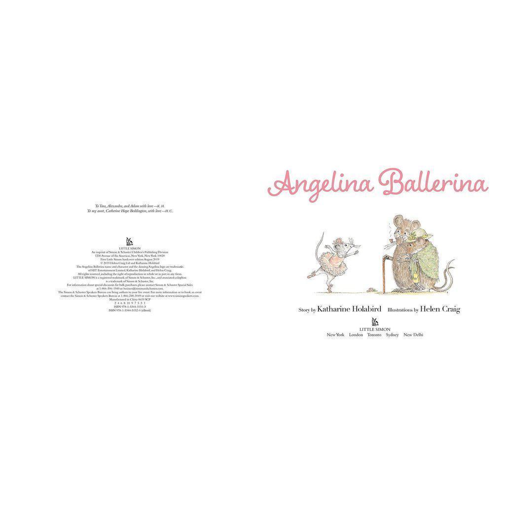 Angelina Ballerina-Simon & Schuster-The Red Balloon Toy Store