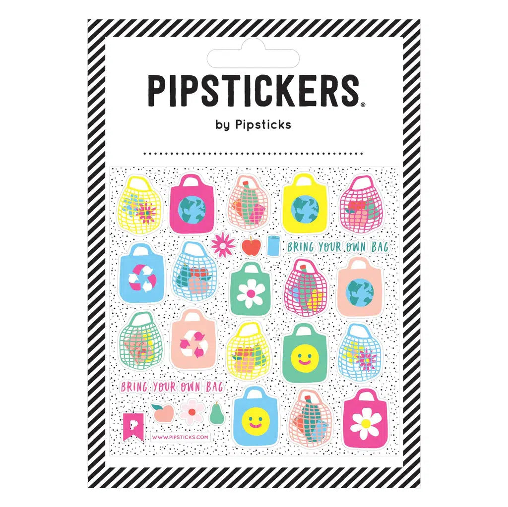 Bring Your Own Bag Stickers-PipStickers-The Red Balloon Toy Store