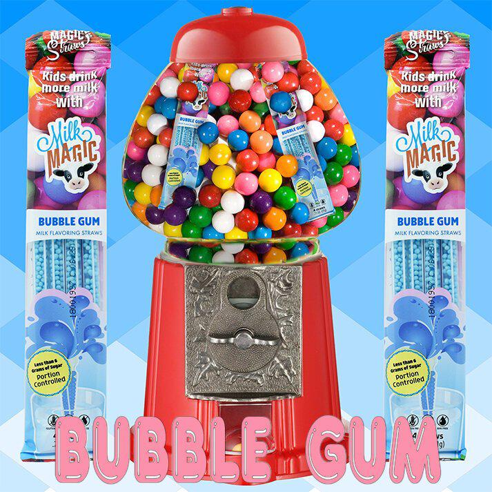 Bubble Gum Milk Straws-Magic Straws-The Red Balloon Toy Store