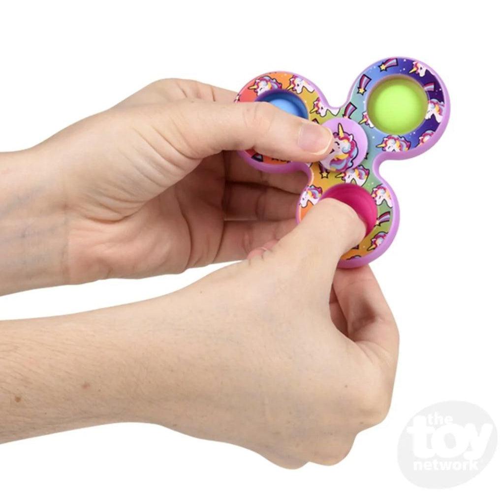 Bubble Popper Spinner - Unicorn Print-The Toy Network-The Red Balloon Toy Store