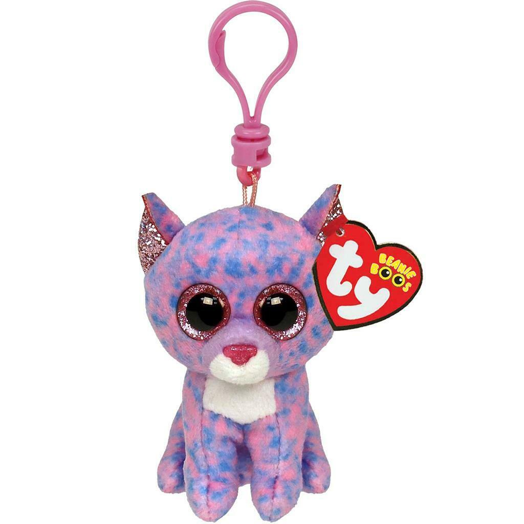 Cassidy - Purple Cat Clip-Ty-The Red Balloon Toy Store