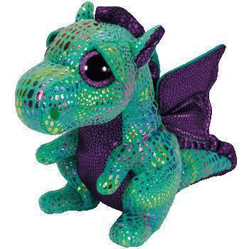 Cinder the Dragon (Medium)-Ty-The Red Balloon Toy Store