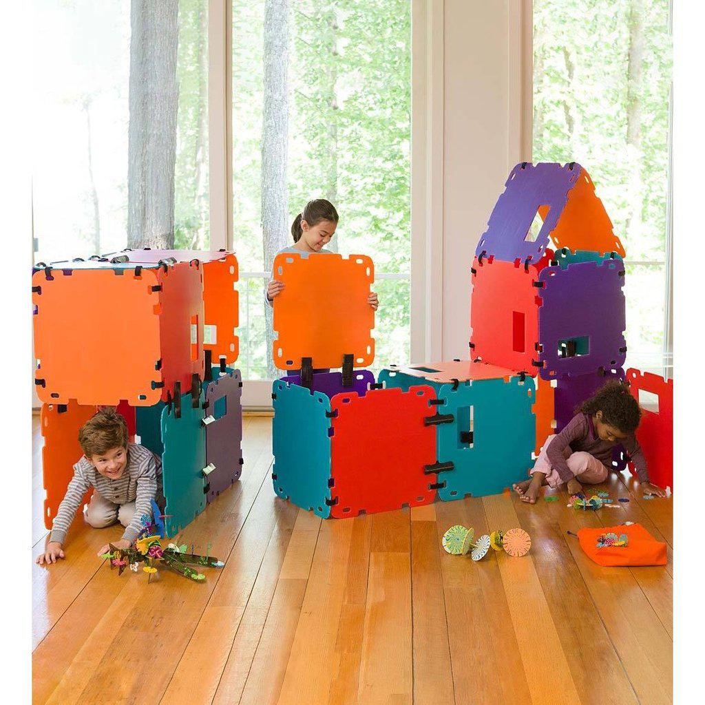 Colorblock Fantasy Fort Kit-HearthSong-The Red Balloon Toy Store