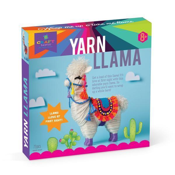 Craft-tastic Yarn Llama Kit-Craft-tastic-The Red Balloon Toy Store
