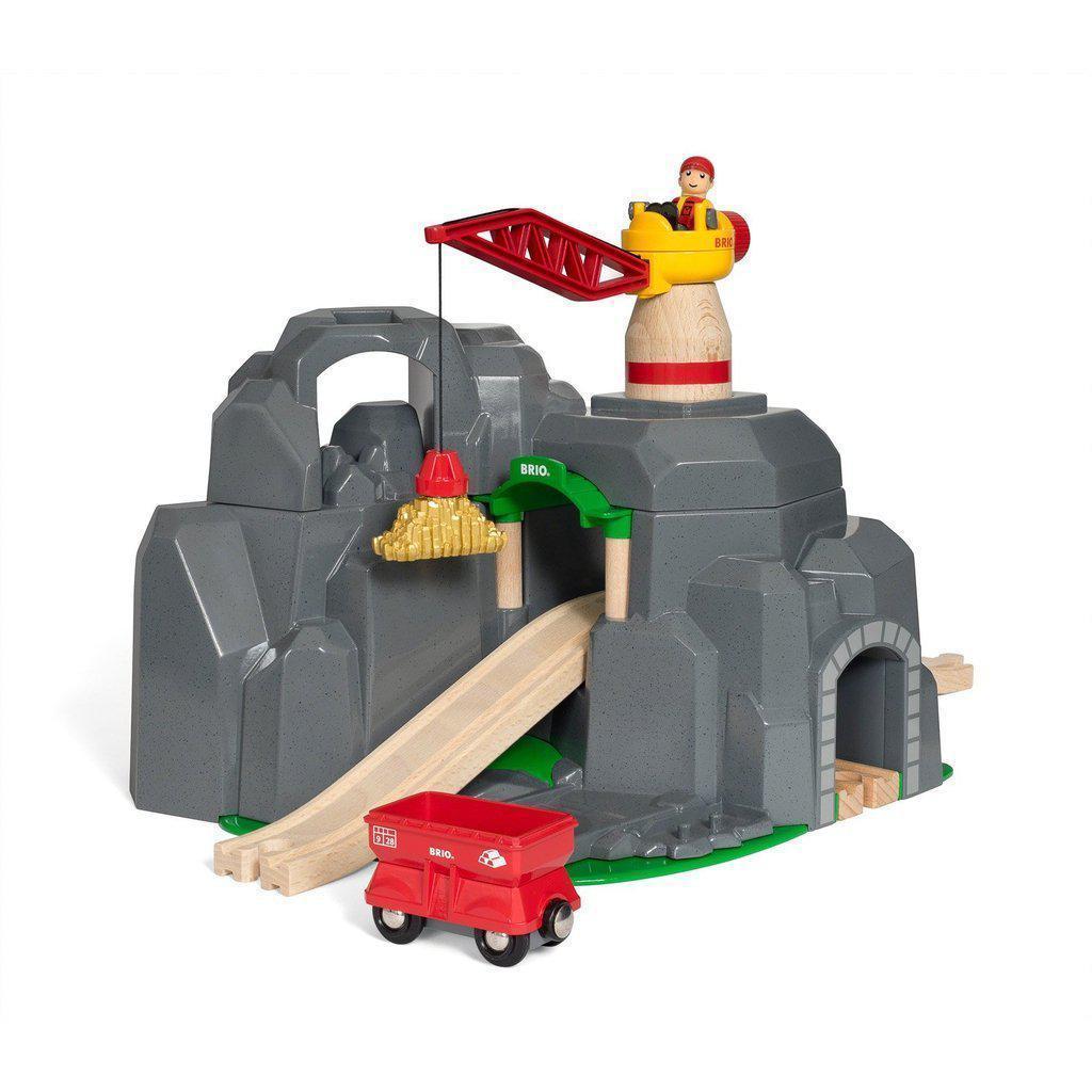 Crane & Mountain Tunnel-Brio-The Red Balloon Toy Store