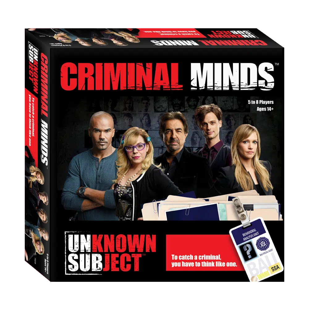 Criminal Minds Unknown Subject-Playmonster-The Red Balloon Toy Store