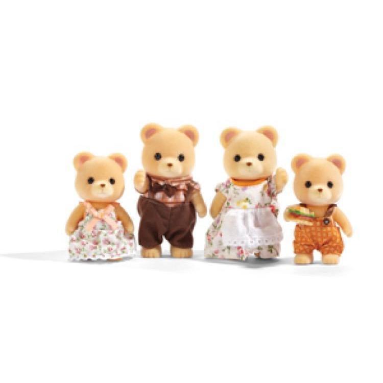 Cuddle Bear Family-Calico Critters-The Red Balloon Toy Store