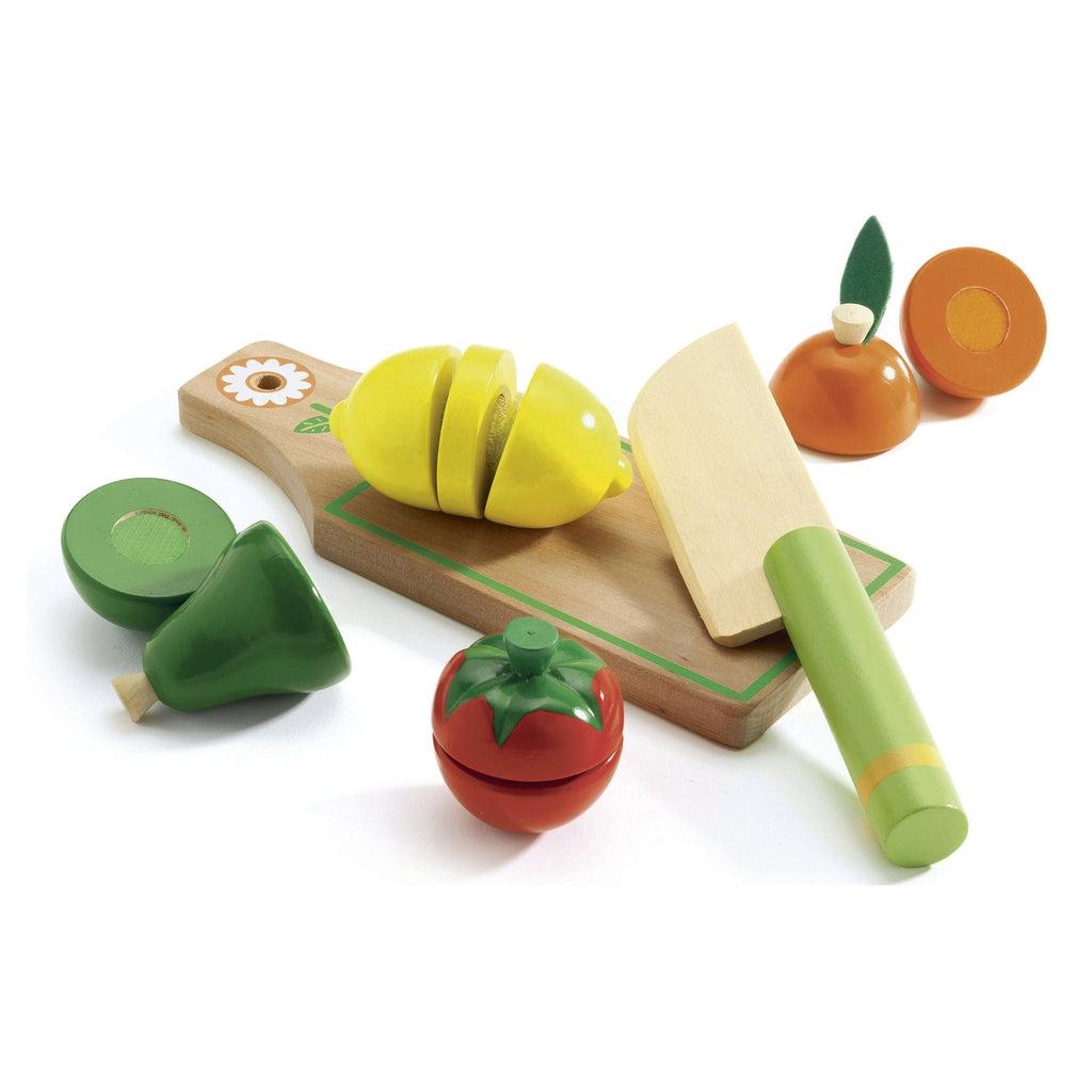 Cutting Fruit & Vegetables-Djeco-The Red Balloon Toy Store