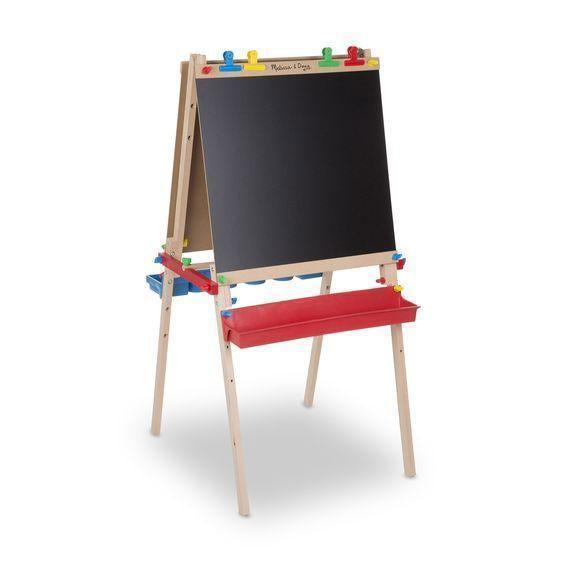 Deluxe Wooden Standing Art Easel-Melissa & Doug-The Red Balloon Toy Store