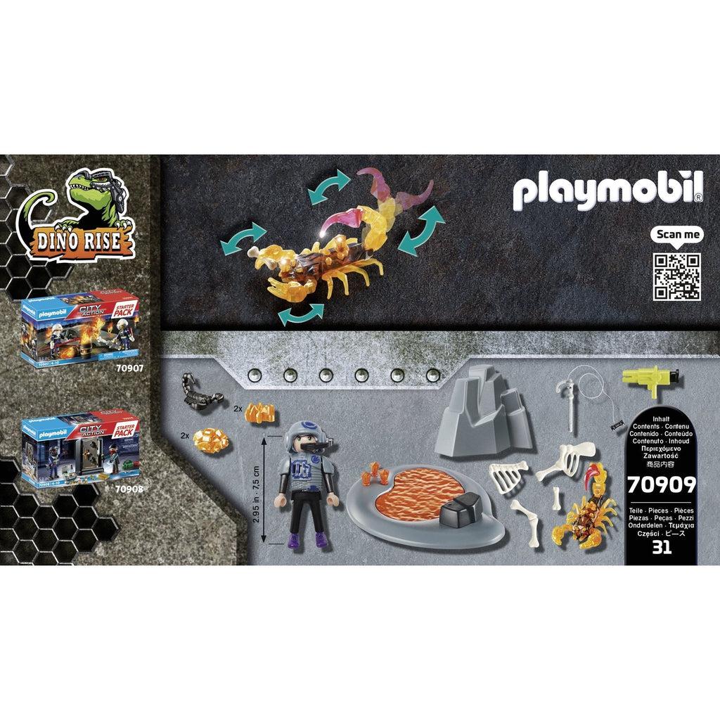 Dino Rise: Fire Scorpion Starter Pack-Playmobil-The Red Balloon Toy Store