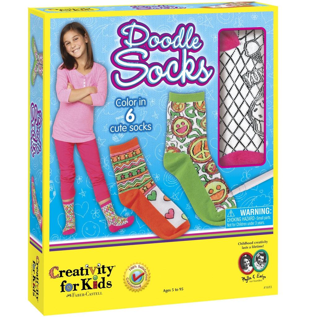 Doodle Socks-Creativity for Kids-The Red Balloon Toy Store