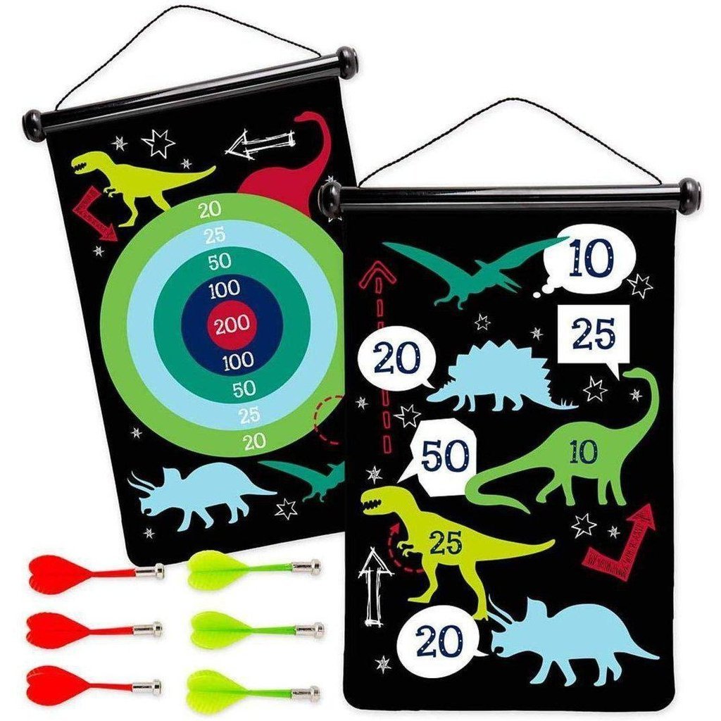 Double-Sided Magnetic Target Game - Dinosaur-HearthSong-The Red Balloon Toy Store