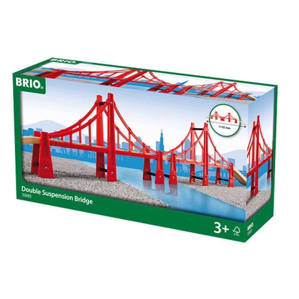 Double Suspension Bridge-Brio-The Red Balloon Toy Store