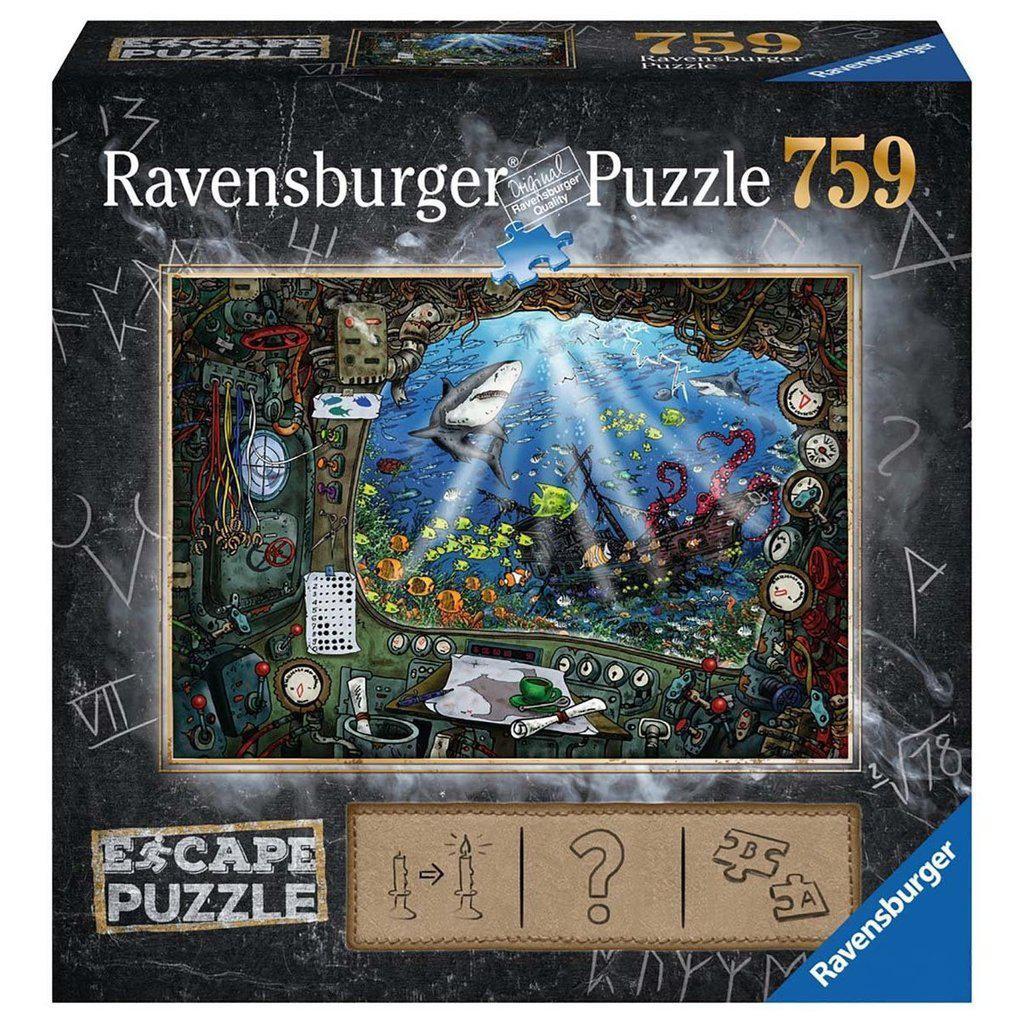 Escape Puzzle: Submarine 759pc-Ravensburger-The Red Balloon Toy Store
