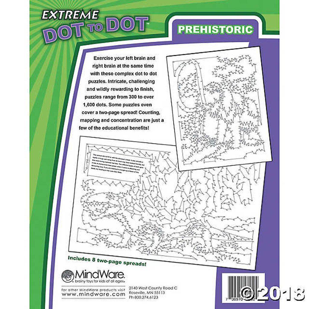 Extreme Dot to Dot: Prehistoric-MindWare-The Red Balloon Toy Store