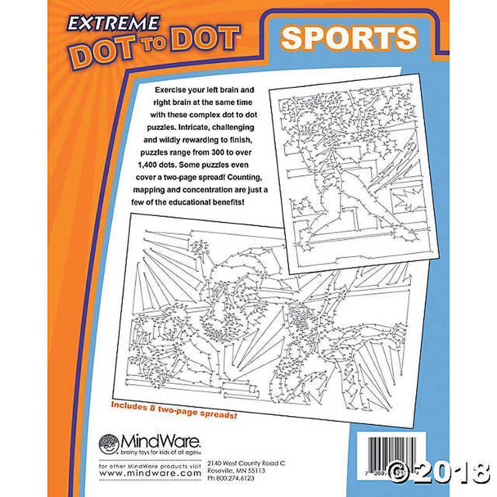 Extreme Dot to Dot: Sports-MindWare-The Red Balloon Toy Store