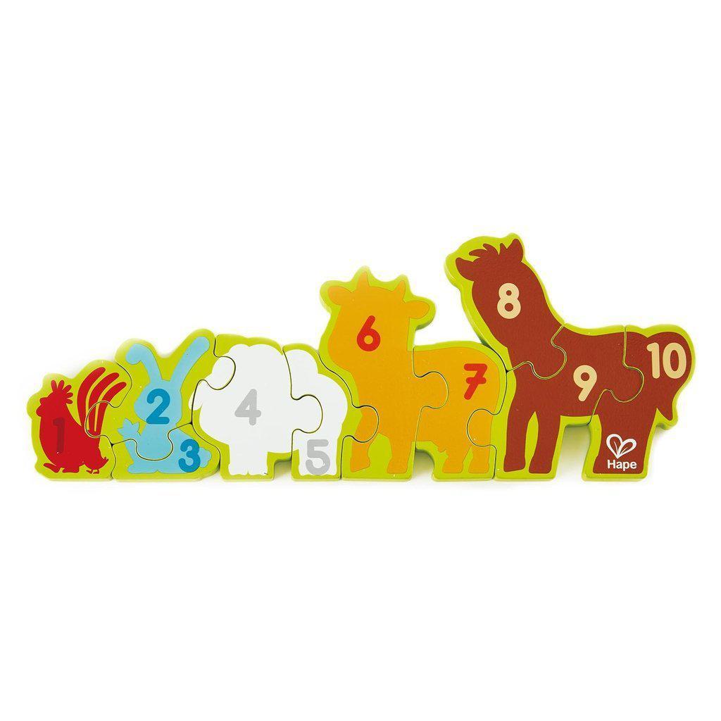 Farm Animal Puzzle-Hape-The Red Balloon Toy Store