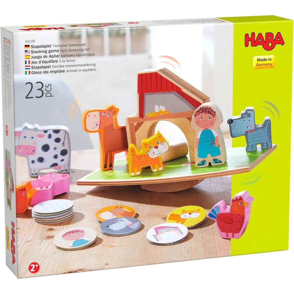 Farm Balancing Act-Haba-The Red Balloon Toy Store