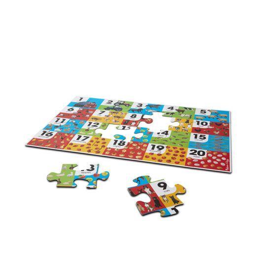 Farm Number Floor puzzle 24 pc-Melissa & Doug-The Red Balloon Toy Store