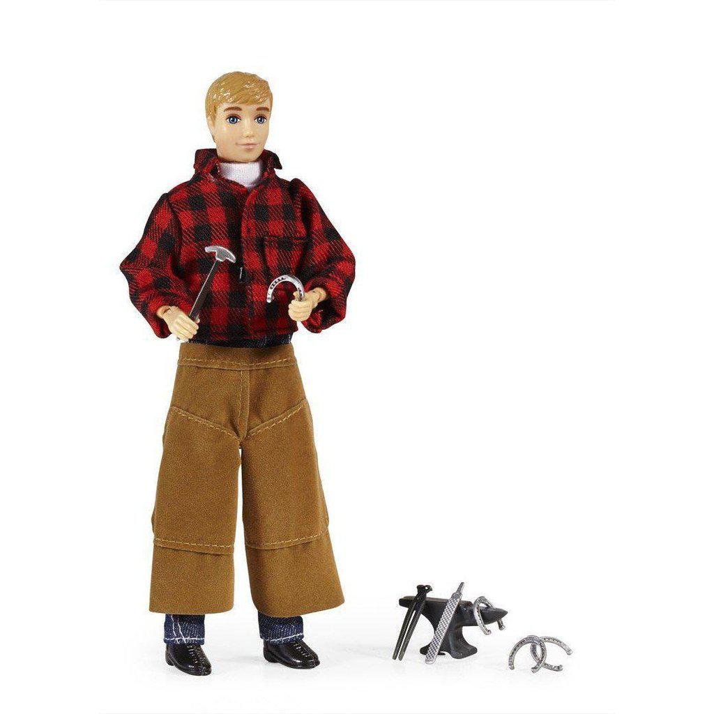 Farrier w/Blacksmith Tools - 8" Figure-Breyer-The Red Balloon Toy Store