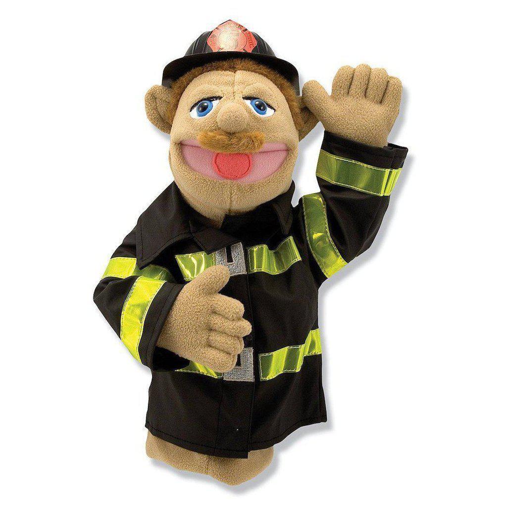 Firefighter Puppet-Melissa & Doug-The Red Balloon Toy Store
