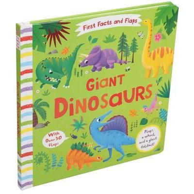 The cover of the book shows a handful of different types of dinosaurs drawn in a child friendly cartoon style