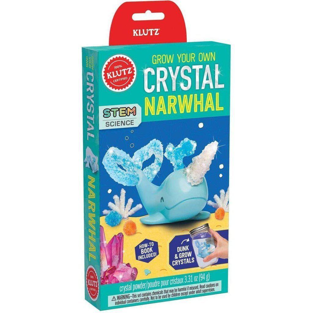 Grow Your Own Crystal Narwhal-KLUTZ-The Red Balloon Toy Store