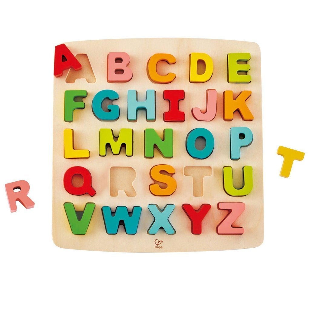 Hape Toys Chunky Alphabet Puzzle-Hape-The Red Balloon Toy Store