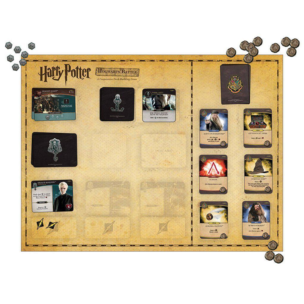 Harry Potter™ Hogwarts™ Battle - A Cooperative Deck-Building Game-USAopoly-The Red Balloon Toy Store