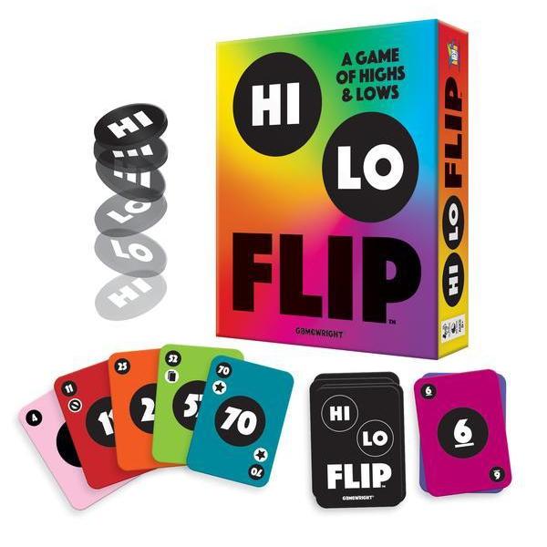 Hi Lo Flip Card Game-Gamewright-The Red Balloon Toy Store