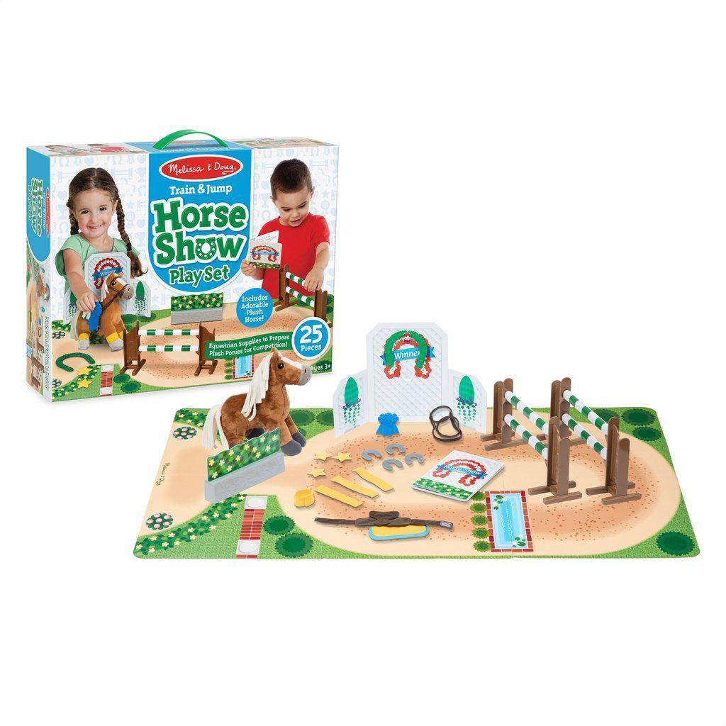 Horse Show Play Set-Melissa & Doug-The Red Balloon Toy Store
