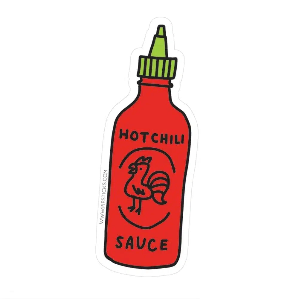Hot Sauce Vinyl Sticker-PipStickers-The Red Balloon Toy Store