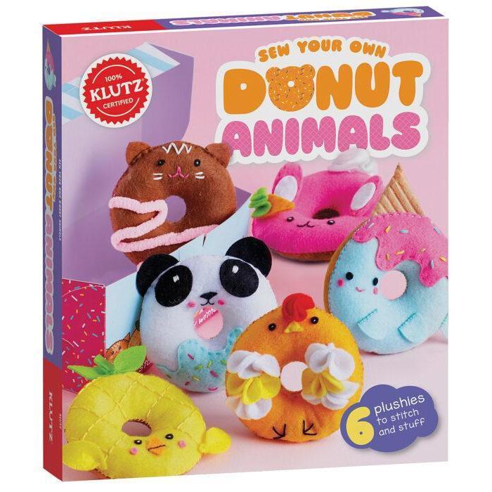 KLUTZ Sew Your Own Donut Animals-KLUTZ-The Red Balloon Toy Store