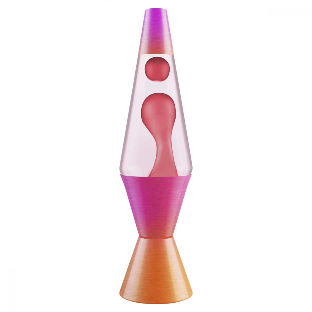 Lava Lamp Ombre/Red/Clear 14.5"-Schylling-The Red Balloon Toy Store