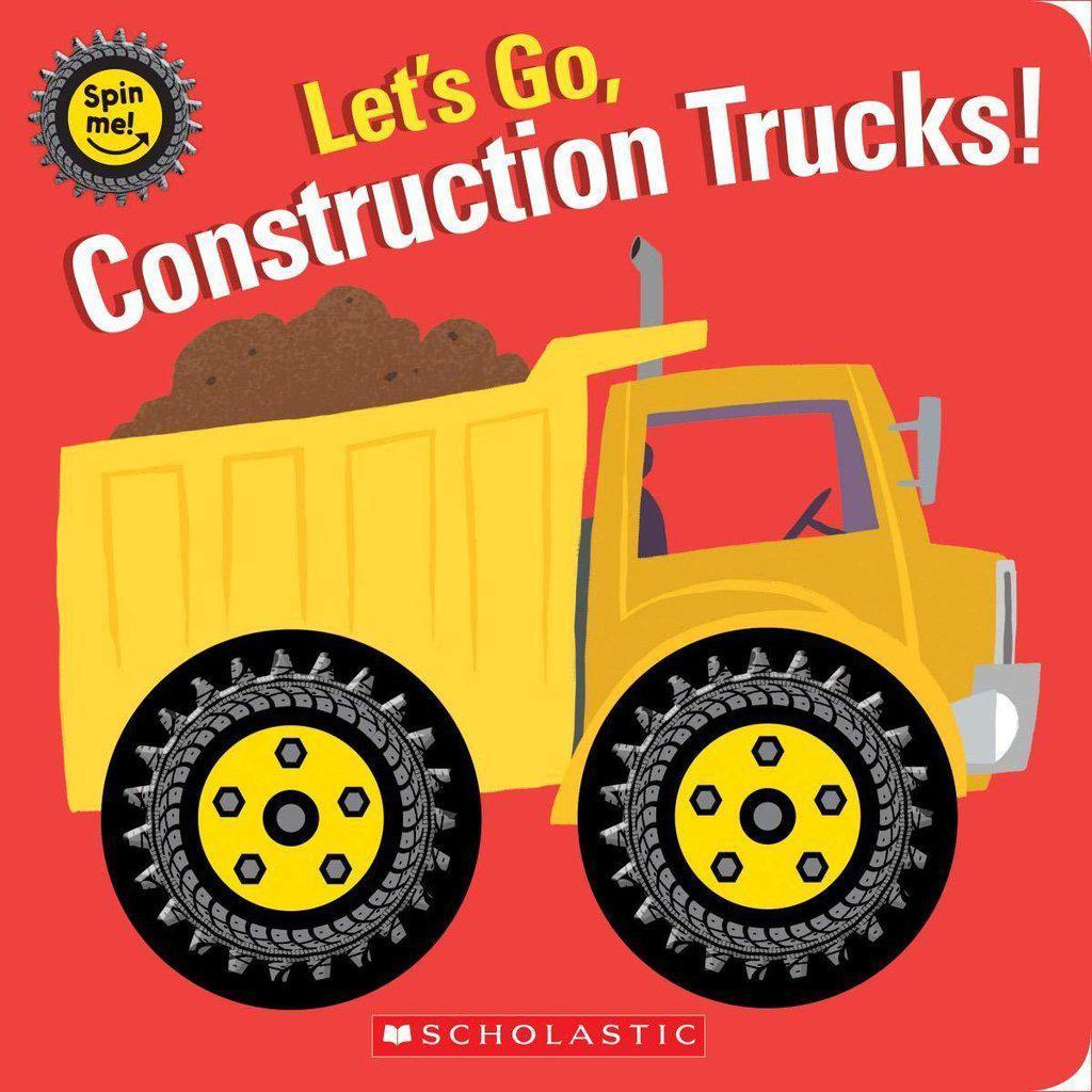 Let's Go Construction Trucks-Scholastic-The Red Balloon Toy Store