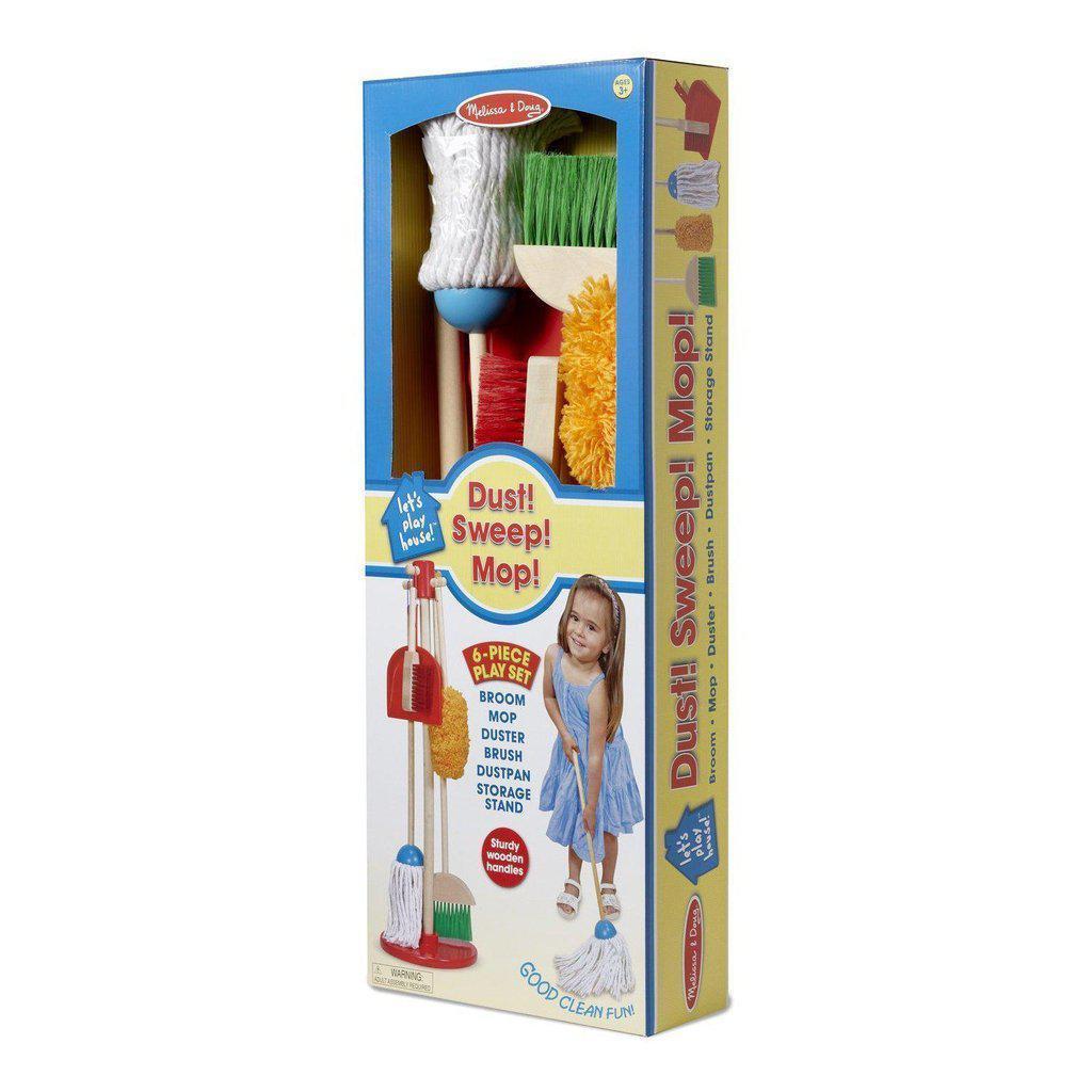 Let's Play House! Dust, Sweep & Mop-Melissa & Doug-The Red Balloon Toy Store